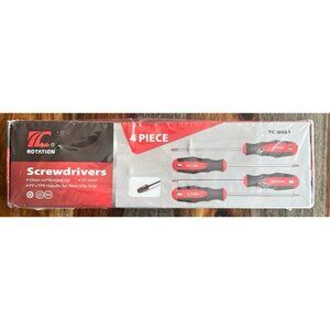 ROTATION 4PCS Magnetic Tip, 4 Star Red_4pc